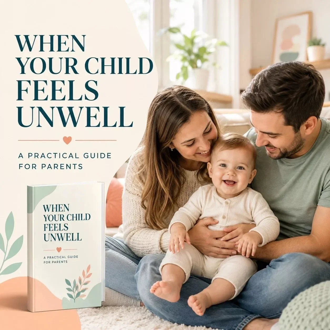When Your Child Feels Unwell Guide | Practical Parent Resource for Understanding Symptoms, Warning Signs, and Doctor Visits | Digital PDF Download