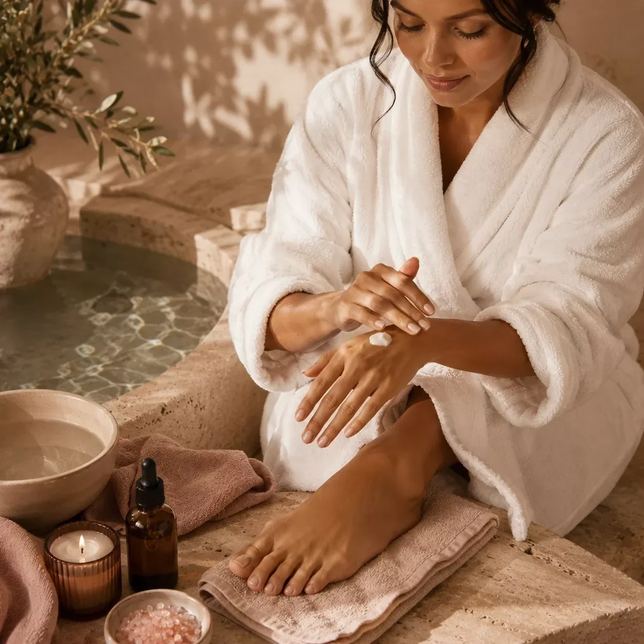 Hand & Foot Pampering Steps