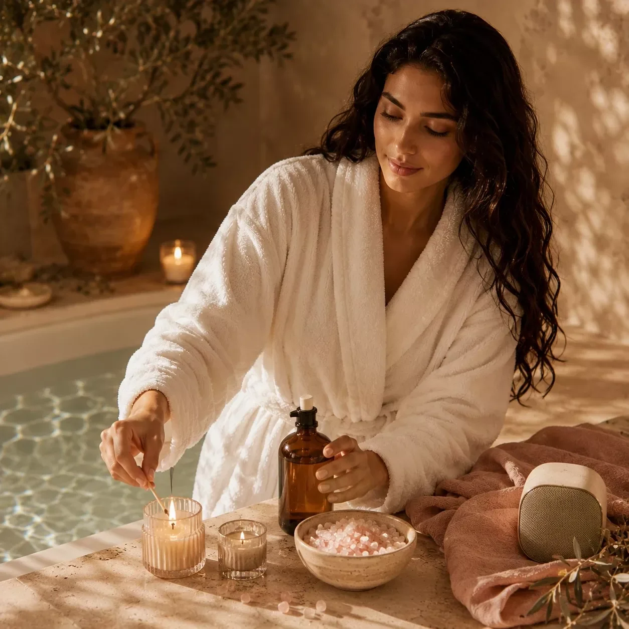 Setting the Mood: Lighting, Music & Scent