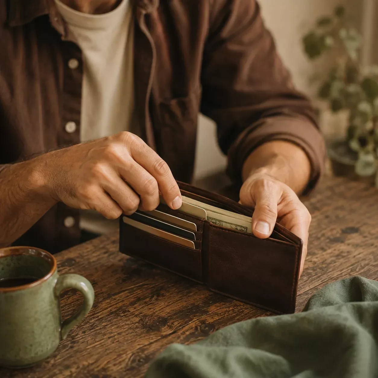 Card and Cash Steps