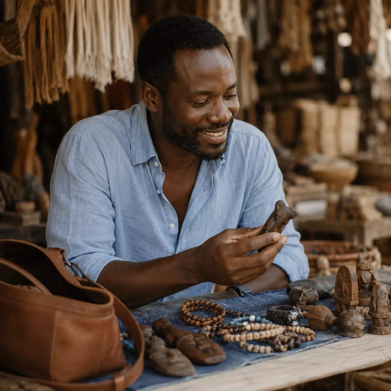 Finding Treasures Among Stalls