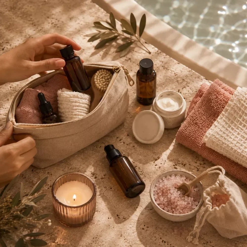 Travel-Size Spa Kit Assembly Steps