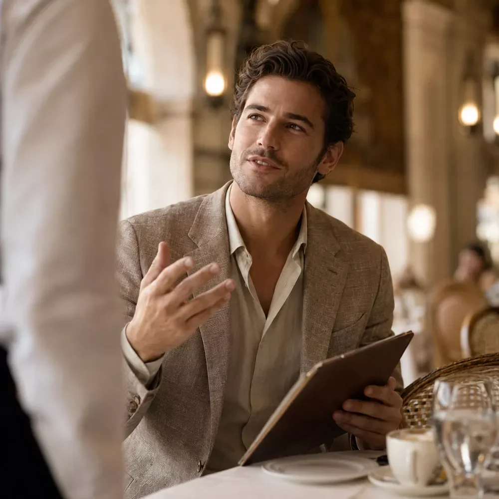 Ordering Politely in Any Country