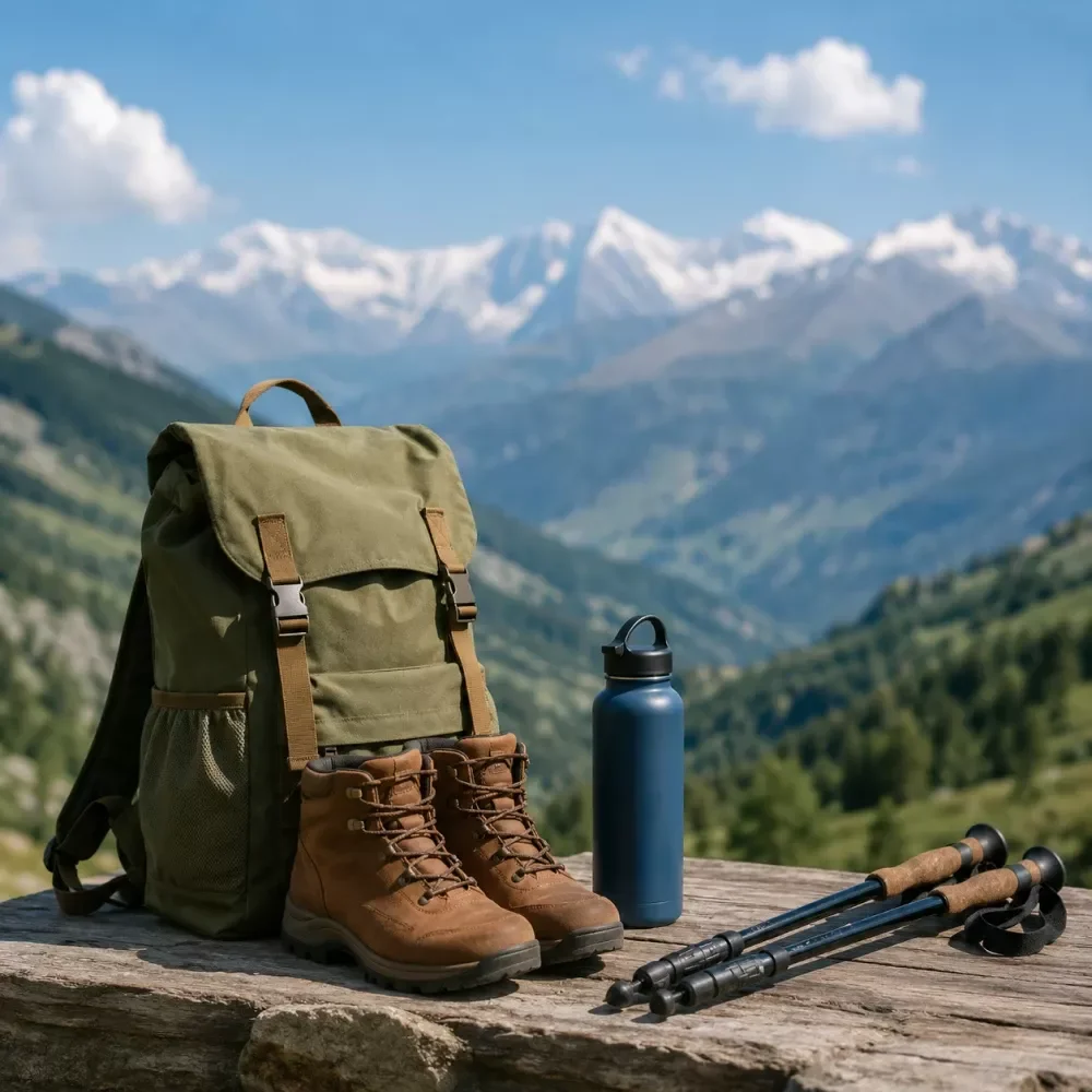 Day-Hike Gear Steps
