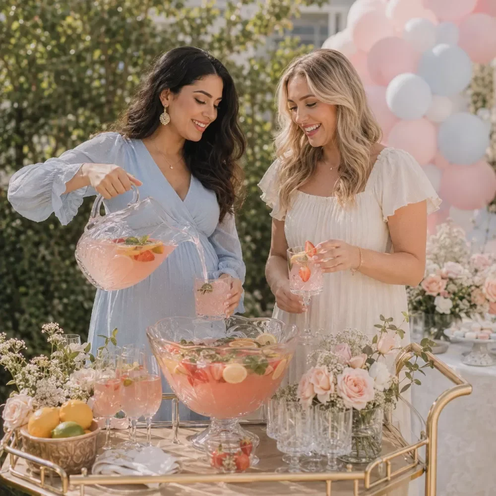 Baby Shower Mocktail & Punch Guide