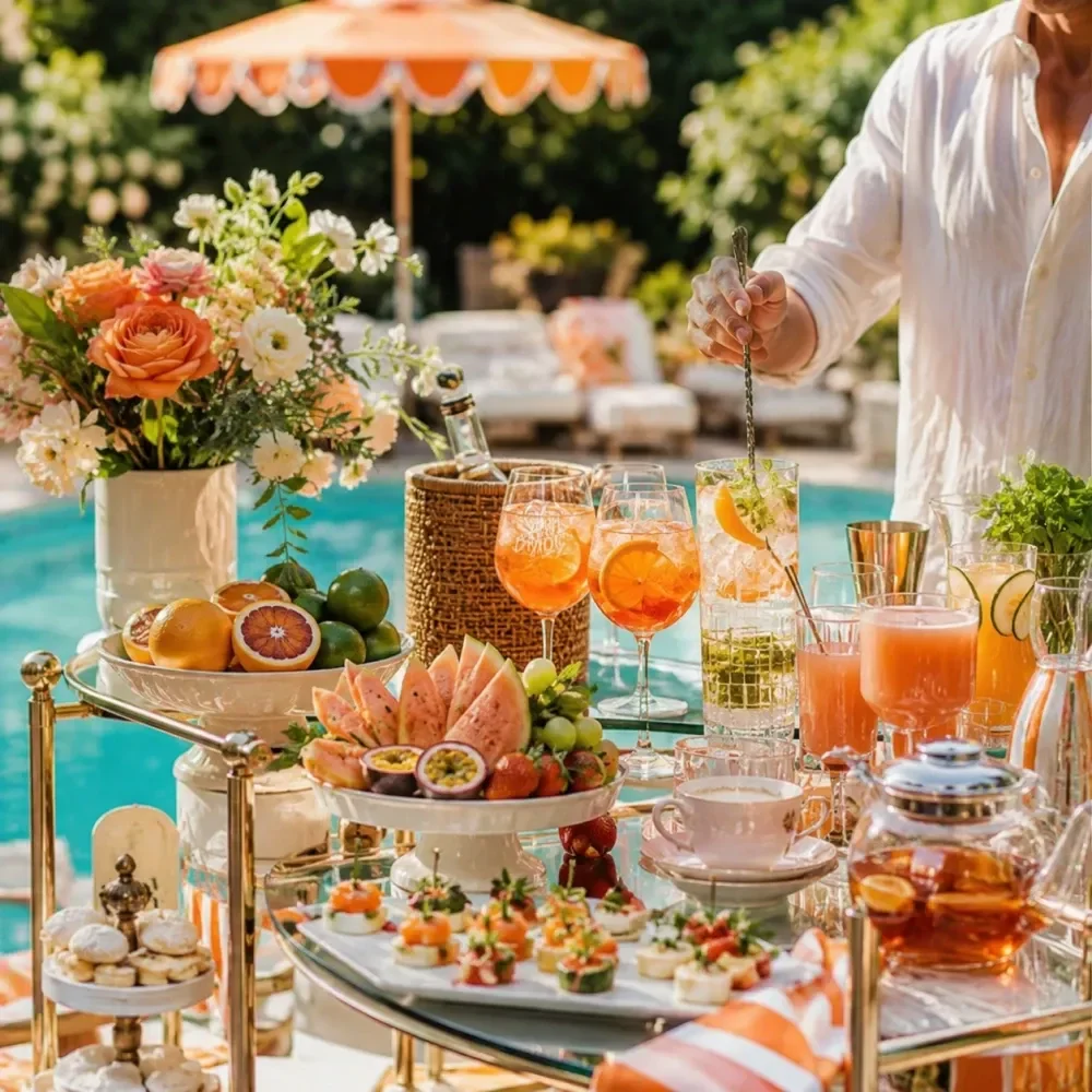 Poolside Menu & Drinks Guide
