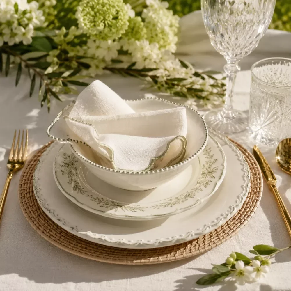 Dinnerware Layering Checklist