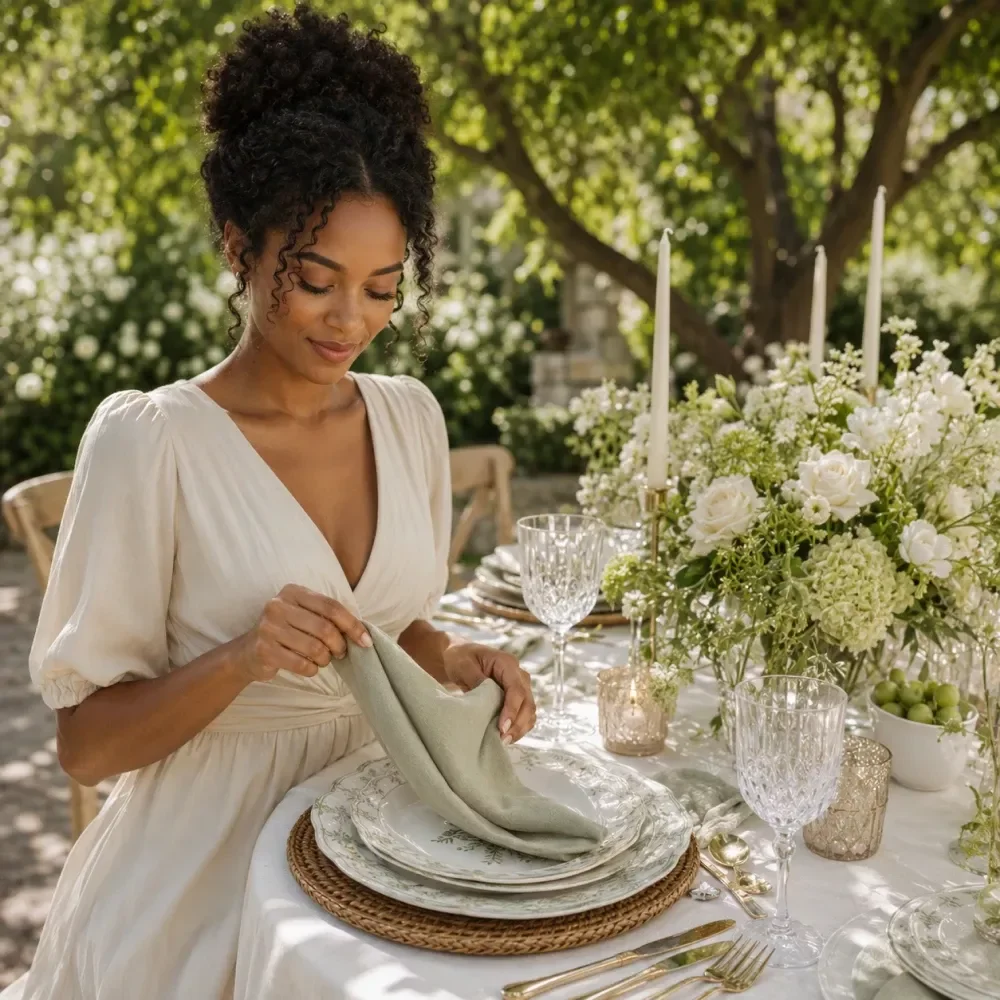 Napkin Folding Guide