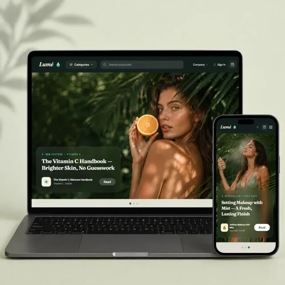 Online Business Asset Pack for Beauty Niche