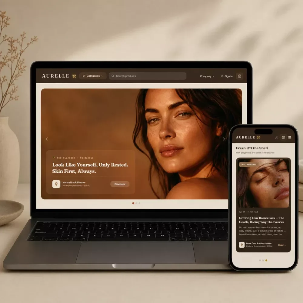 Makeup & Beauty Online Business Asset Pack