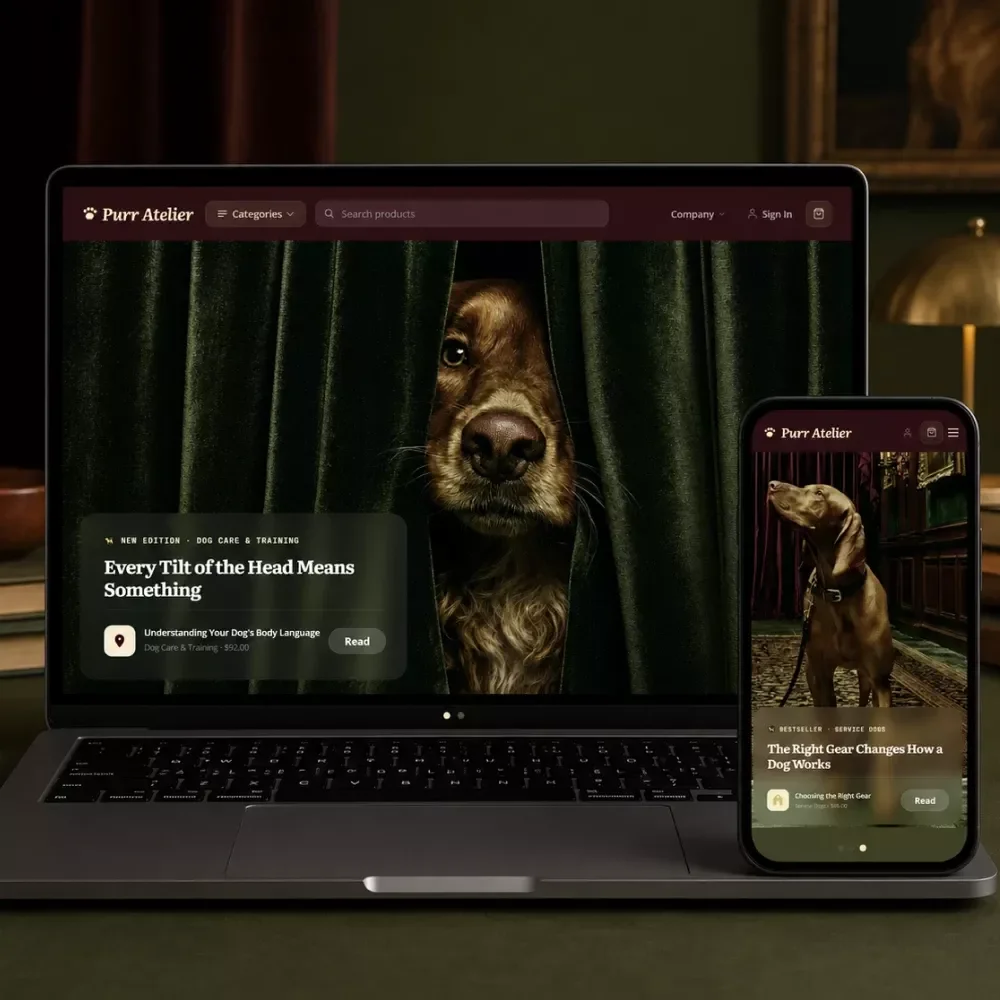 Pet Care Online Business Asset Pack
