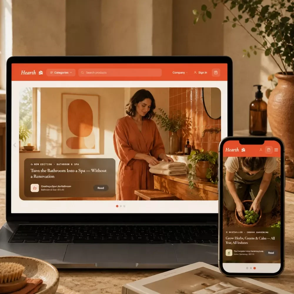 Home Improvement & Living Online Business Asset Pack