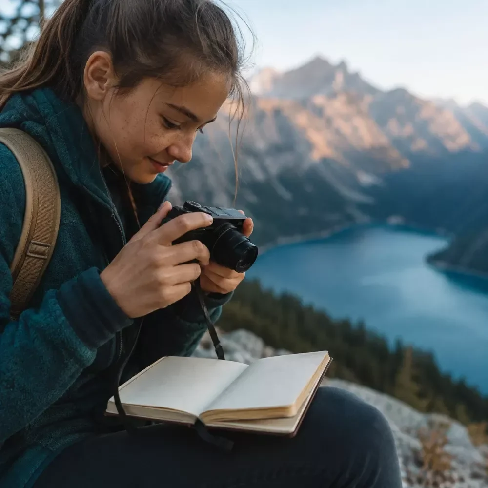 Photo and Journal Steps
