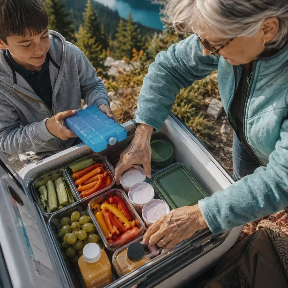 Packing a Family Cooler