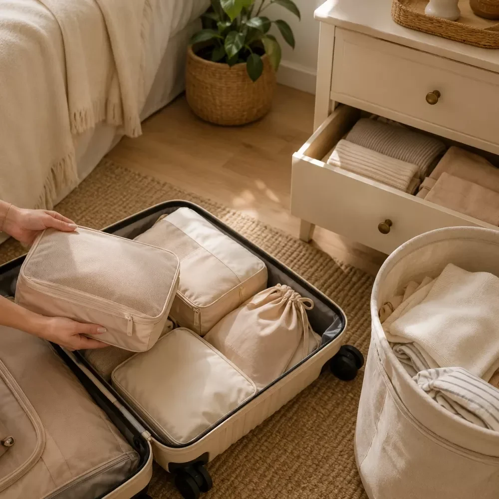 Unpacking Quickly at Home