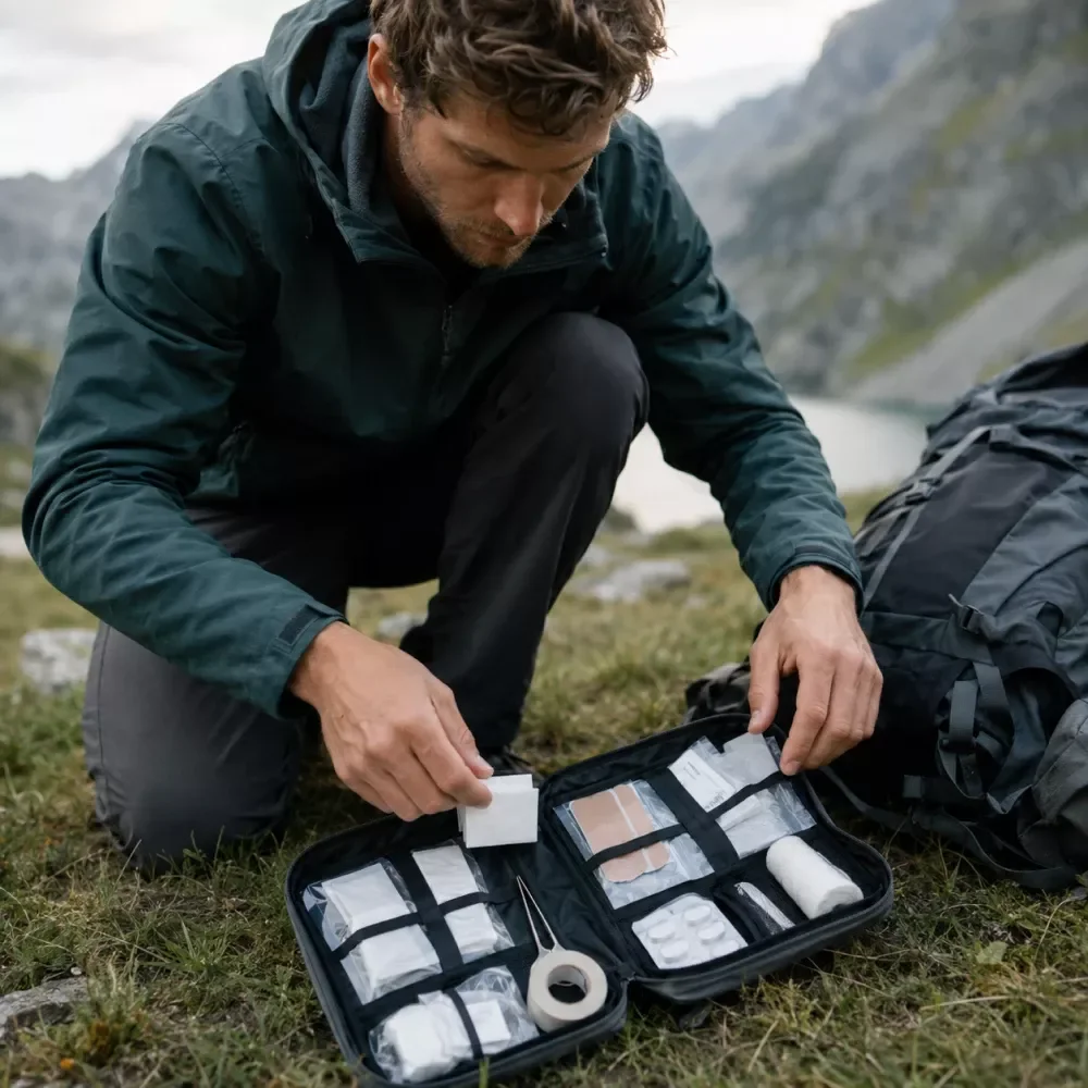 First-Aid Kit Steps