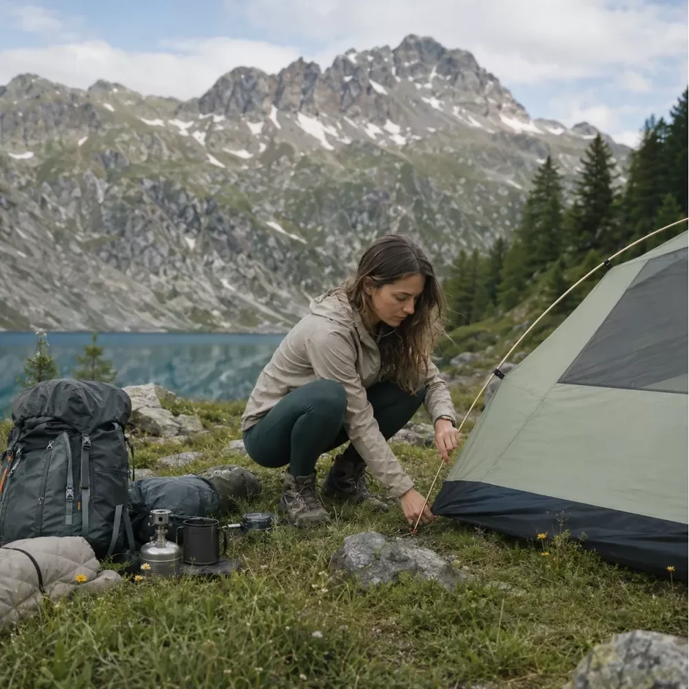 Choosing and Setting Up a Tent
