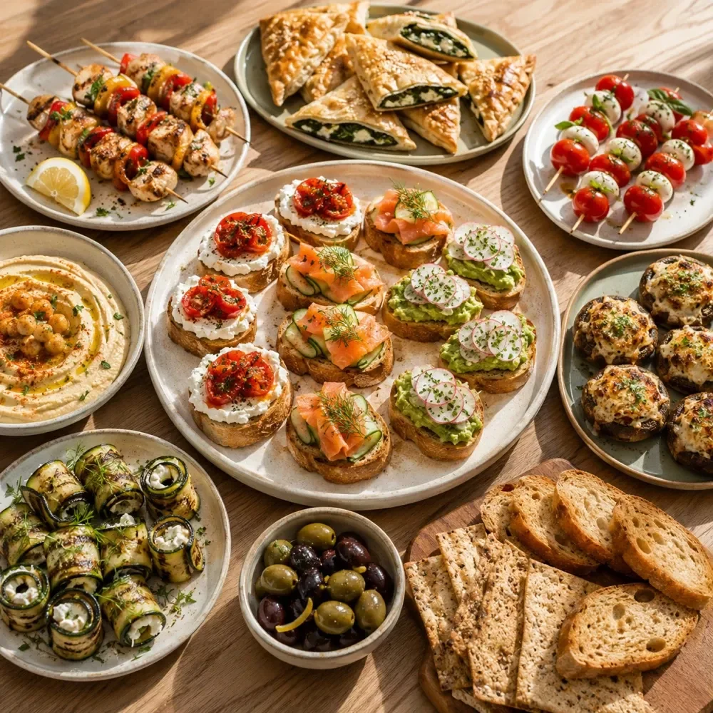 Snacks and Appetizers for Gatherings