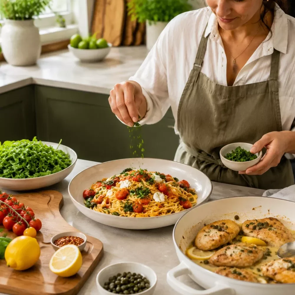 Turning Simple Ingredients Into Dinner