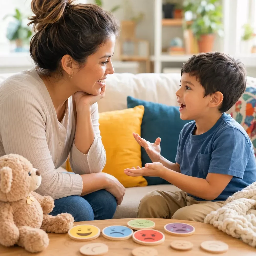Kids' Feelings Talk Steps