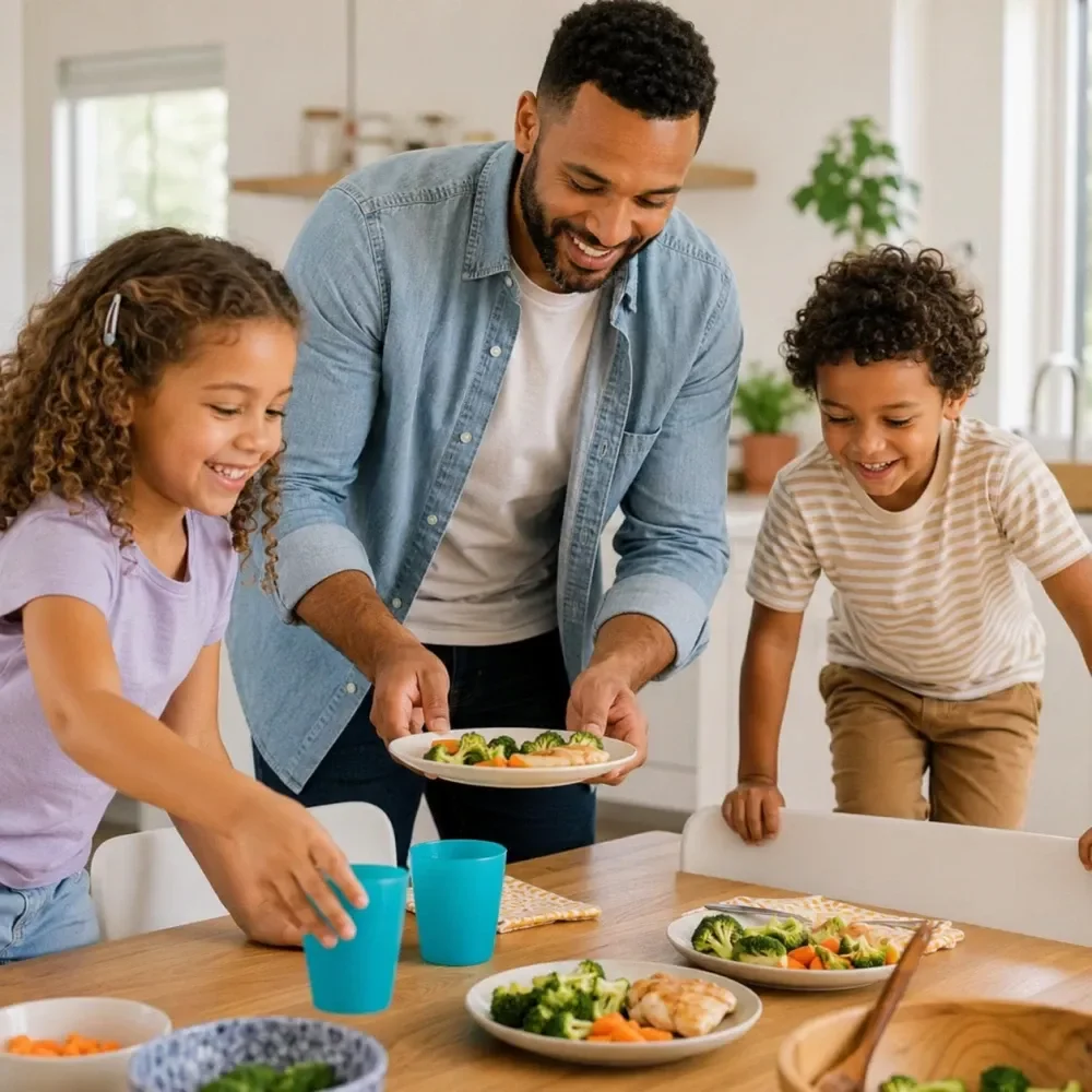 Making Family Meals Part of the Routine