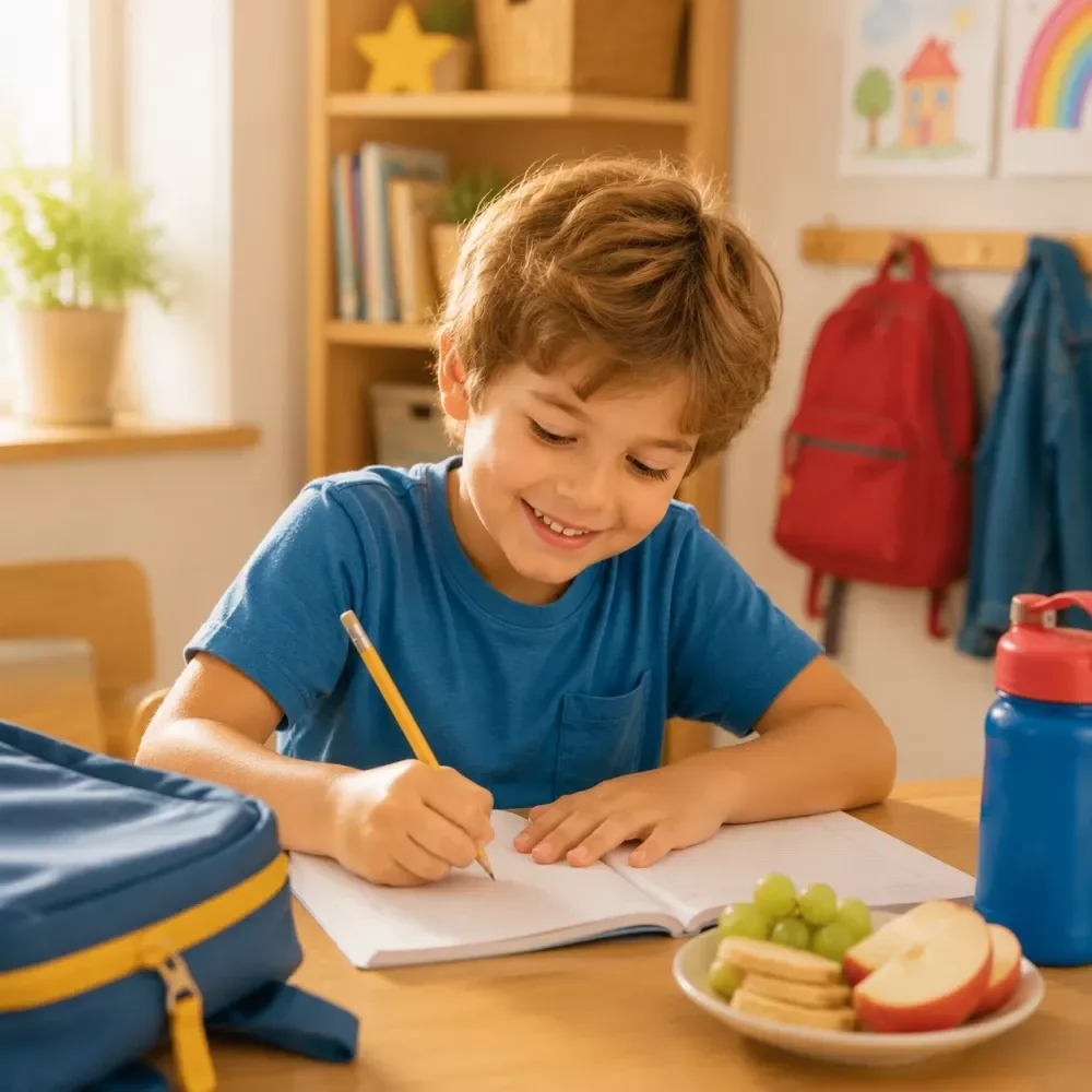 After-School Routine Steps