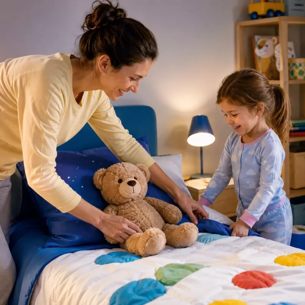 Kids' Sleep Space Setup Steps
