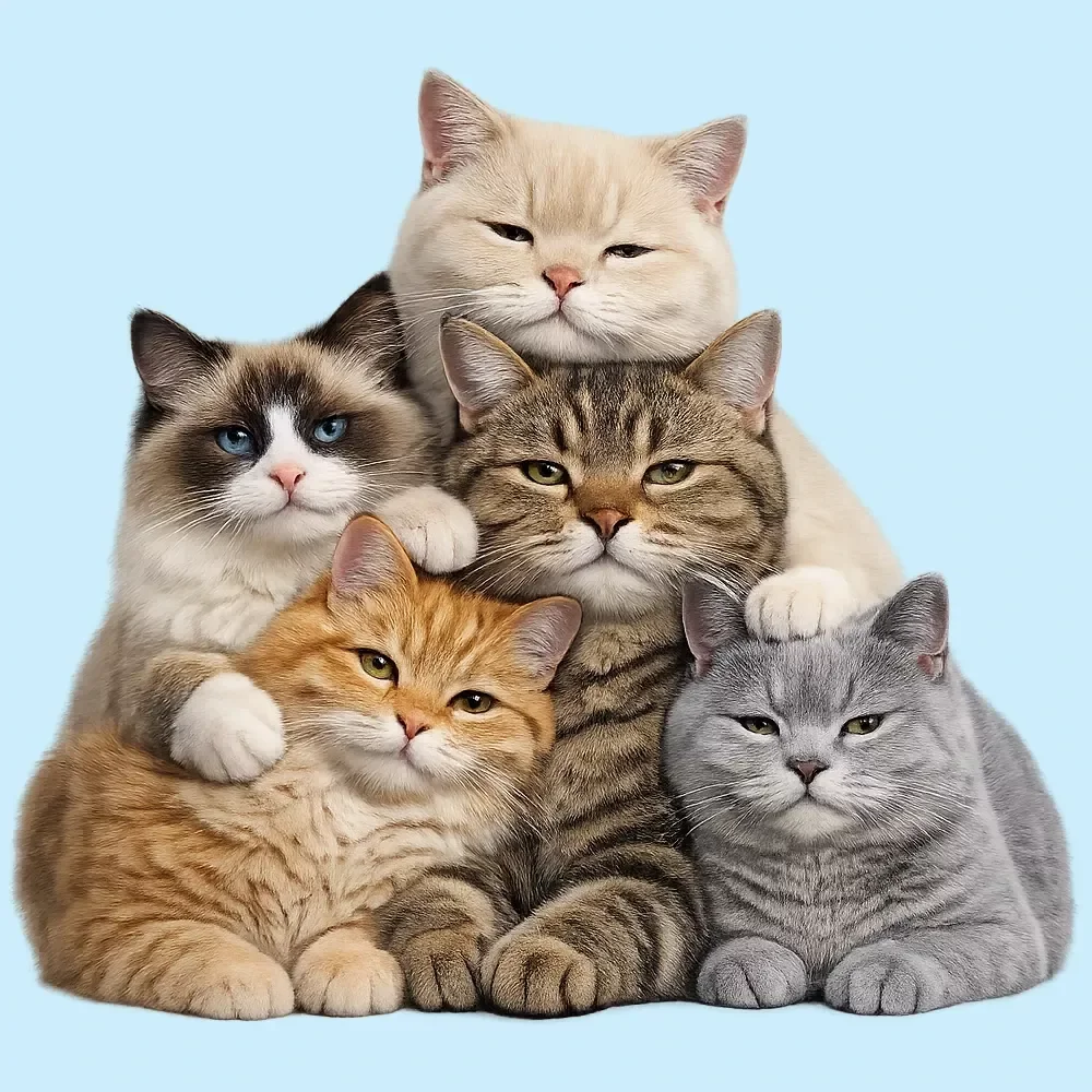 Harmony in a Multi Cat Home
