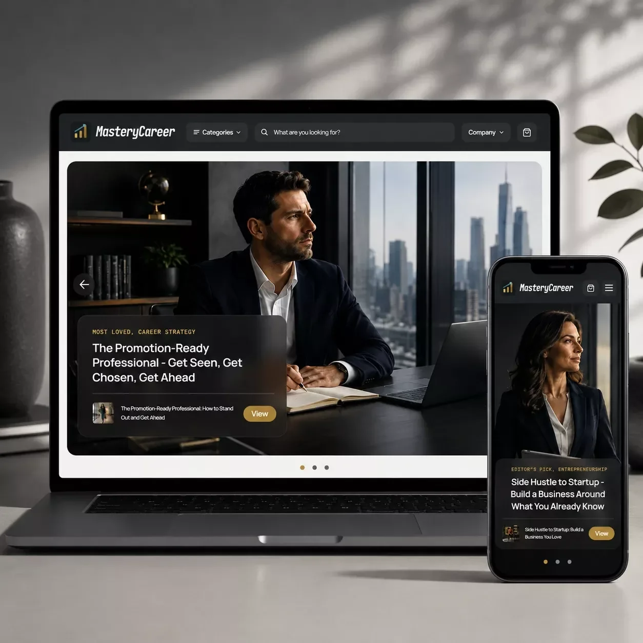 Career & Business Online Business Asset Pack