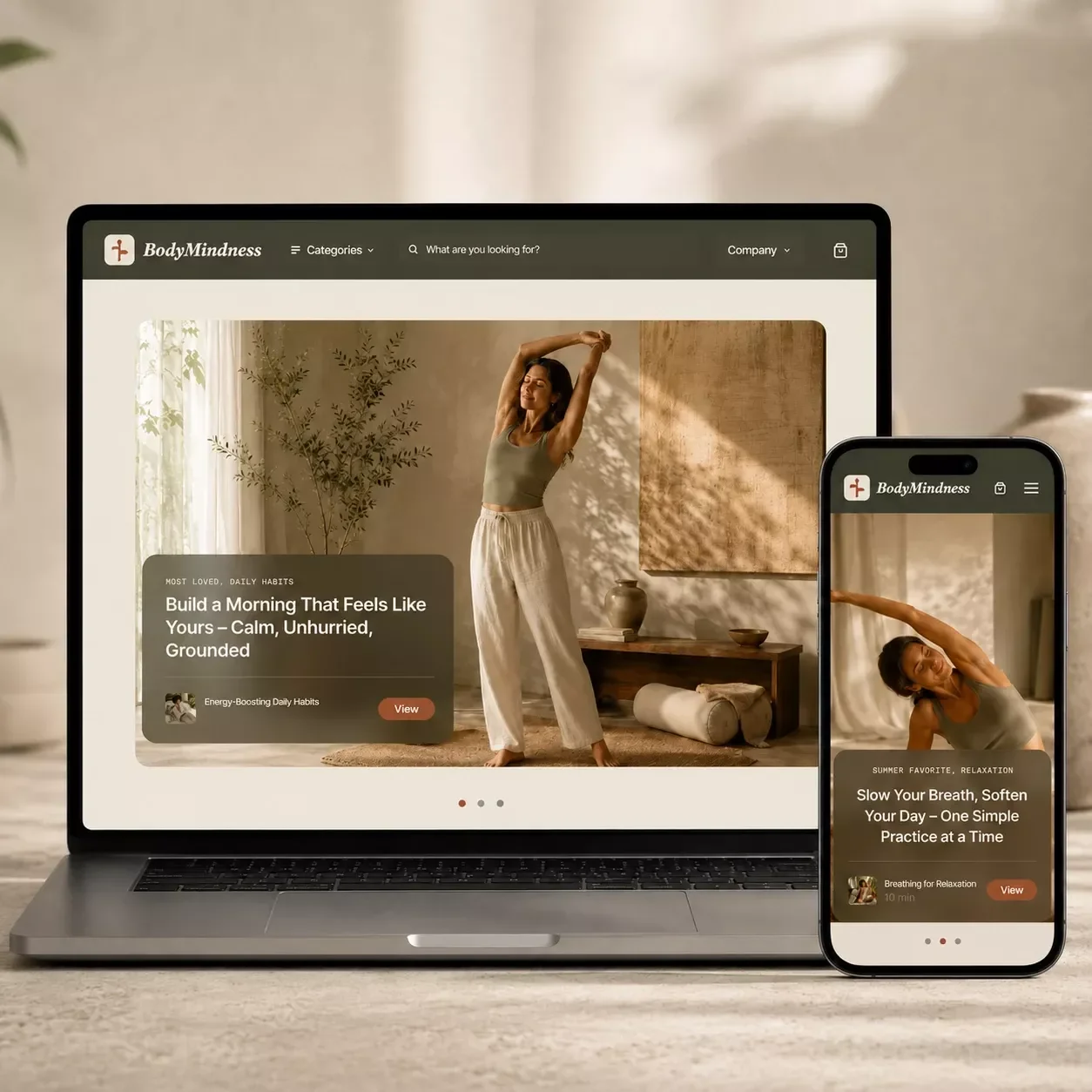 Health & Wellness Business & AI Influencer Asset Pack