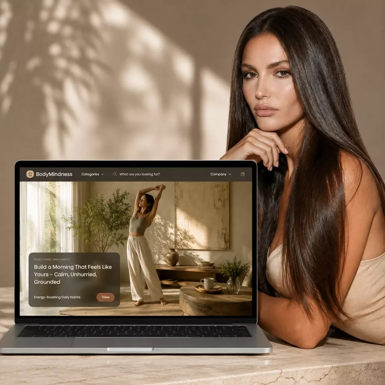 Health & Wellness Business & AI Influencer Asset Pack