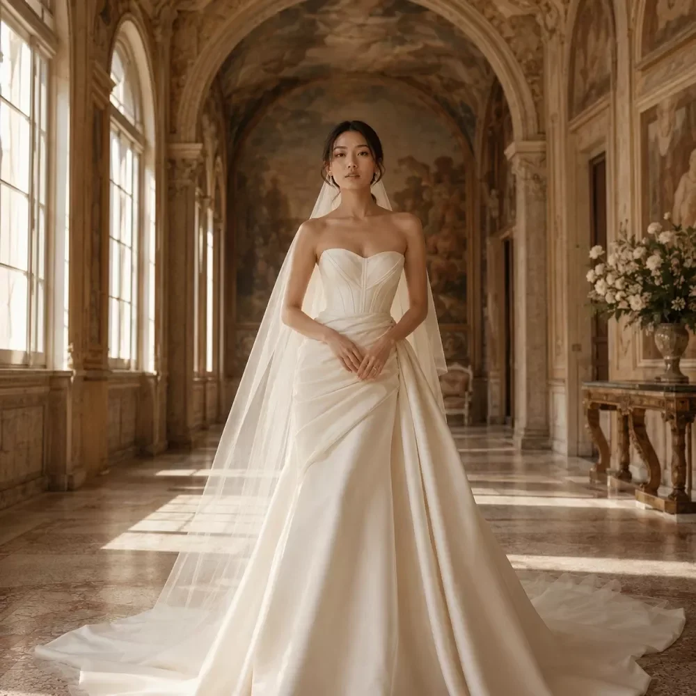 Bridal Hair by Face Shape Guide