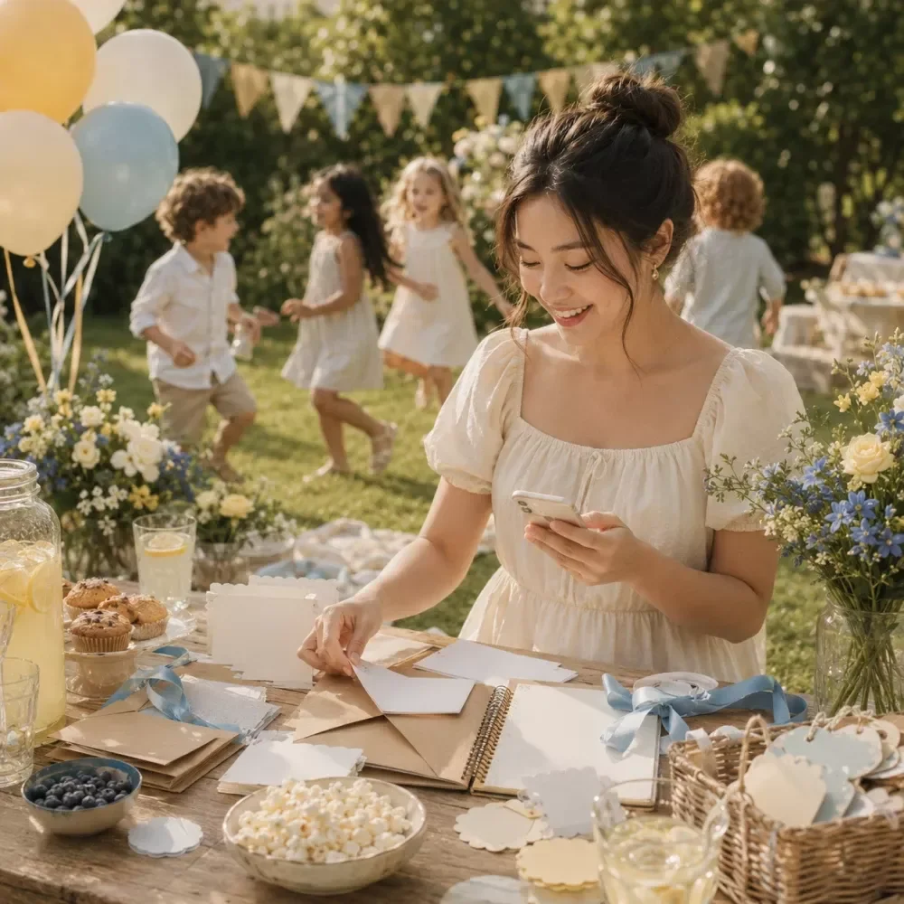 Kids' Party Guest & RSVP Checklist