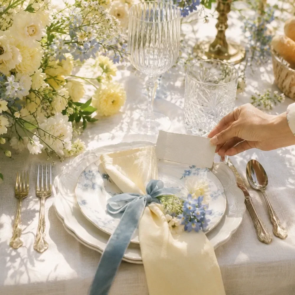Table Setting & Place Card Checklist
