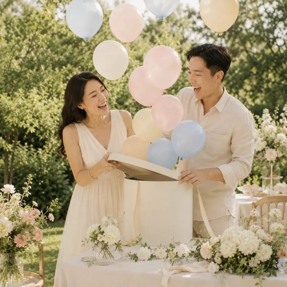 The Gender Reveal Celebration Book