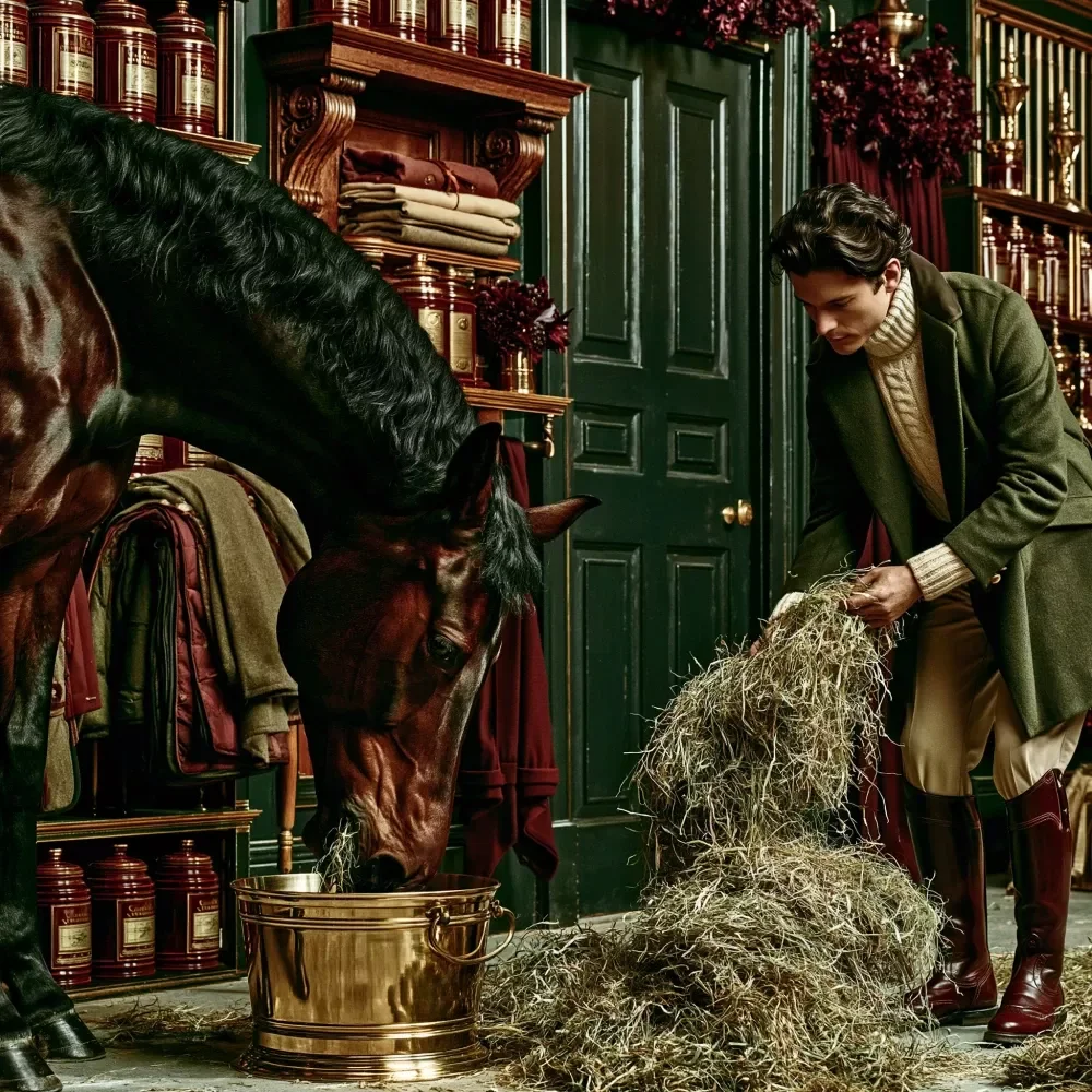 Feed Horses On A Steady Schedule