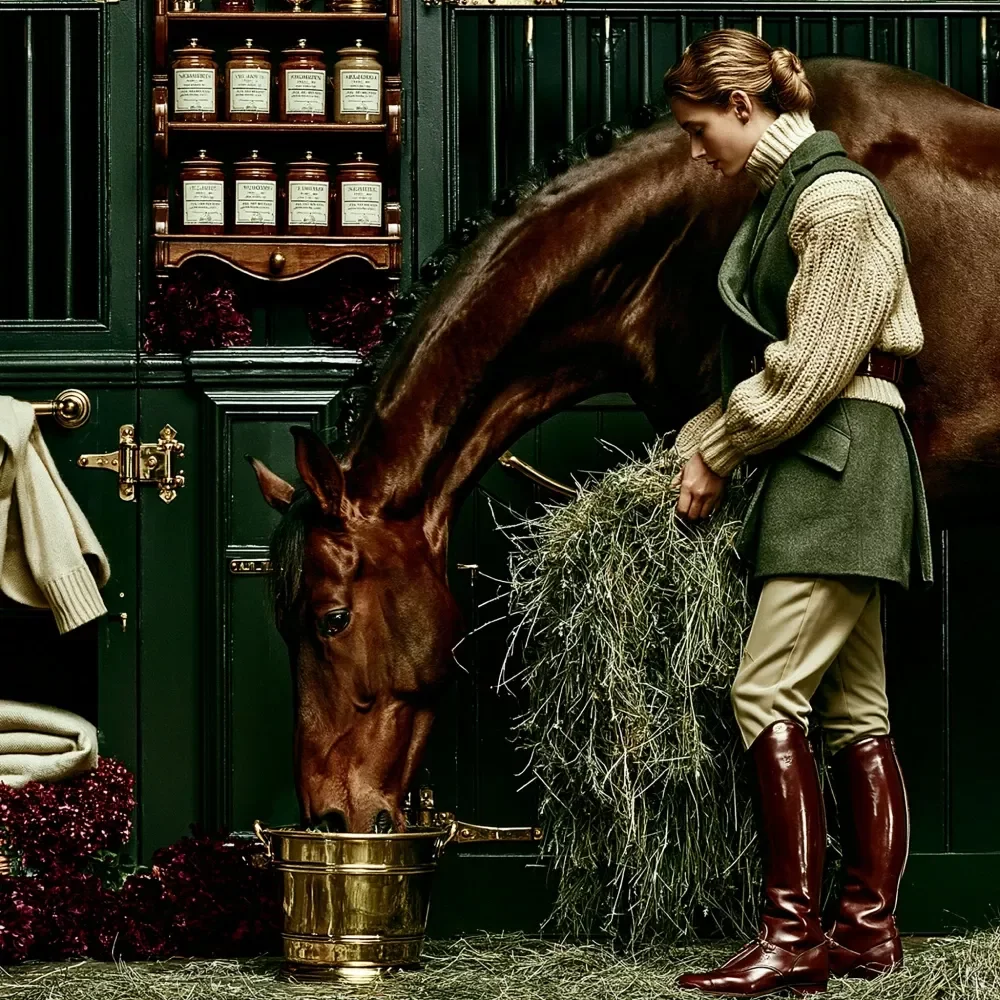 Feed Horses with Clear Routines