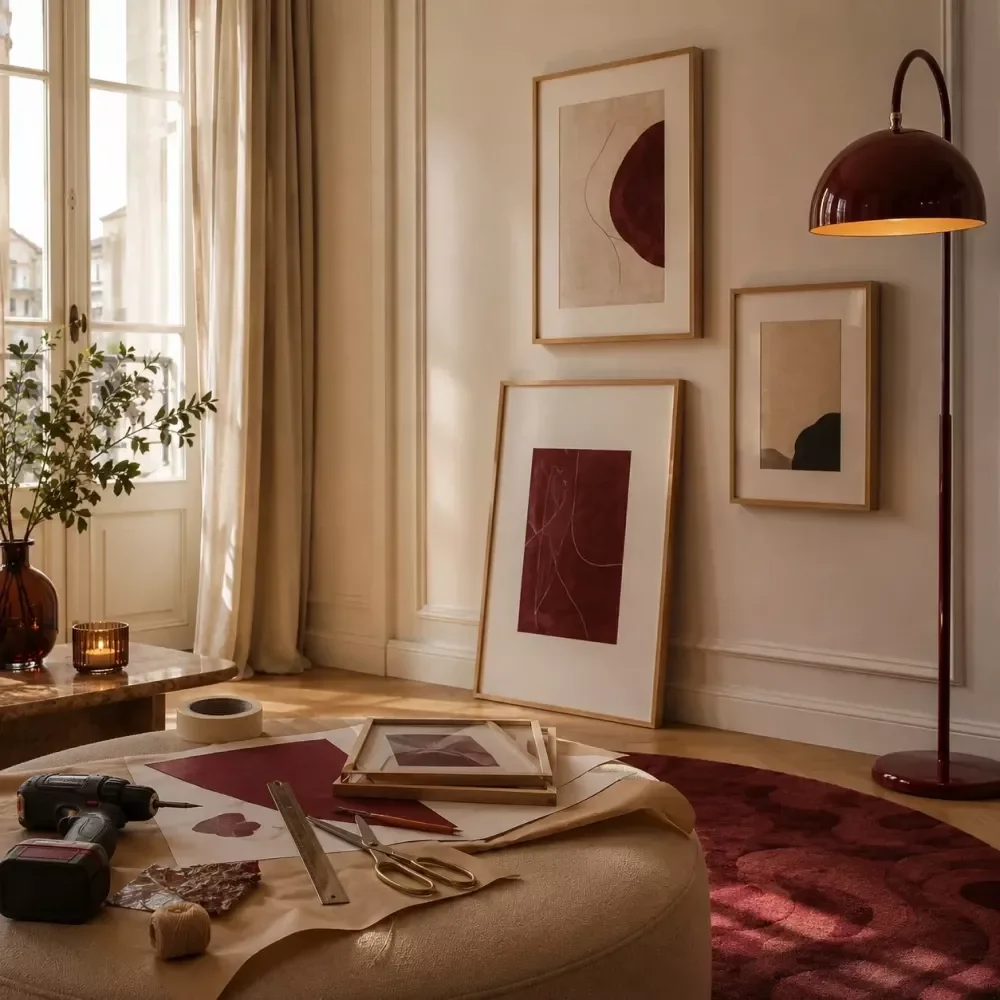 Making Simple Wall Art at Home