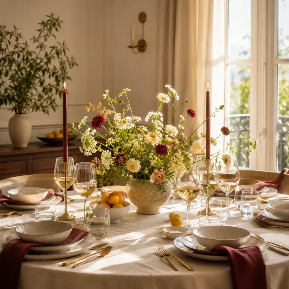 Styling a Festive Holiday Table