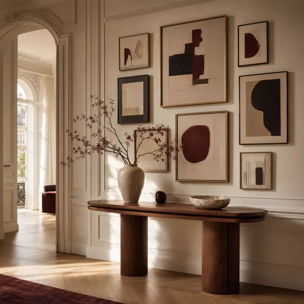 Arranging a Balanced Wall Display