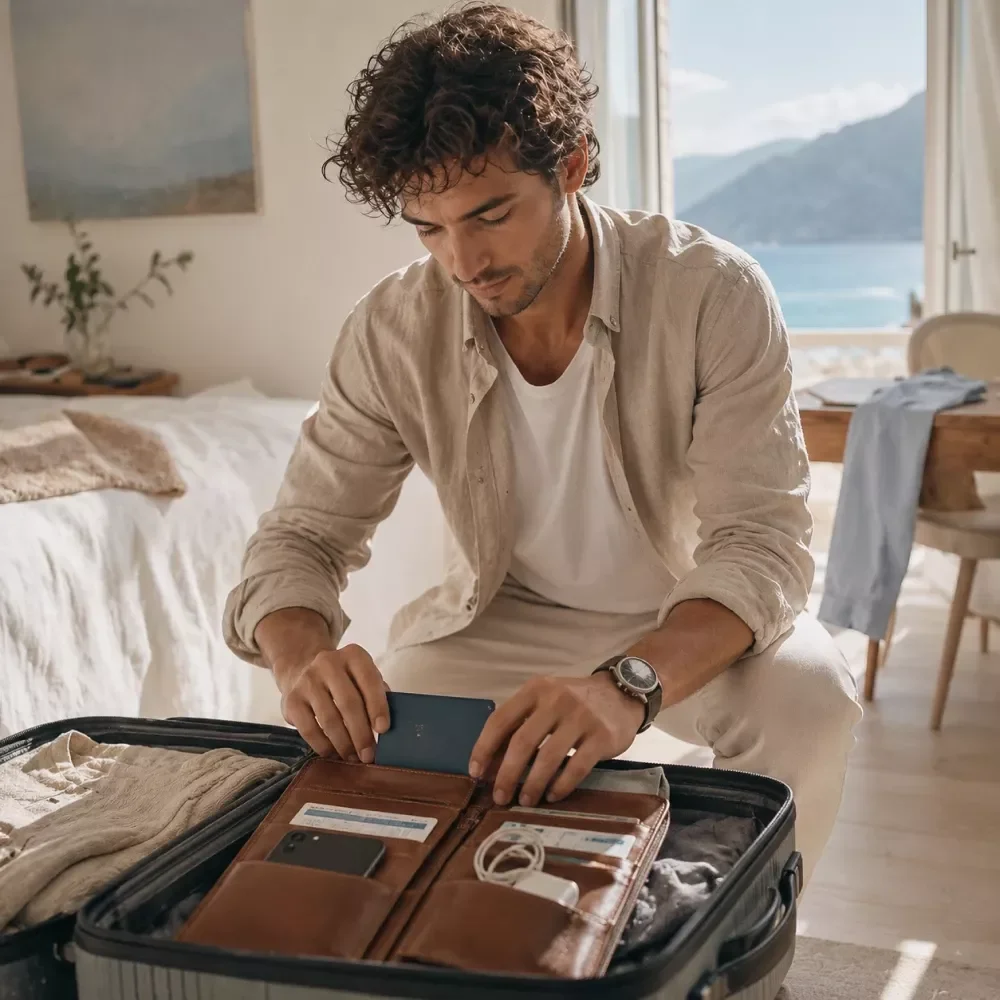 Organizing Travel Documents and Bookings