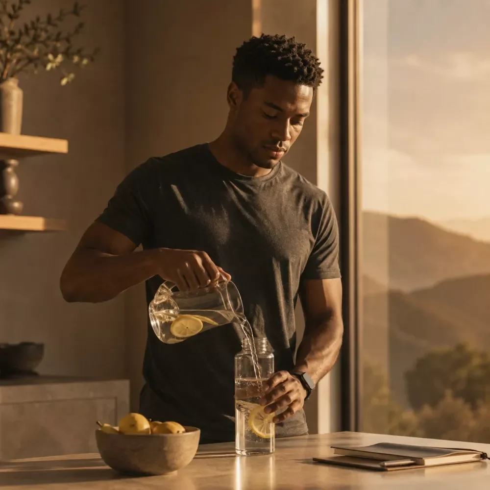 Morning Routine for Men Template