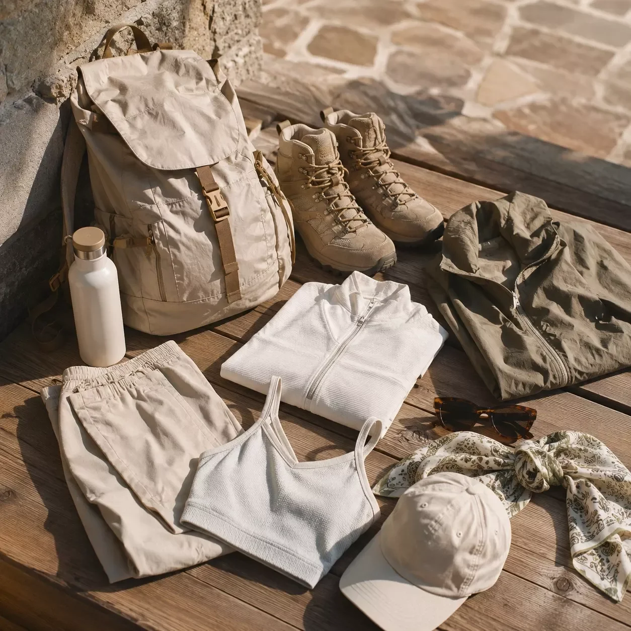 Hiking Trip Wardrobe Checklist
