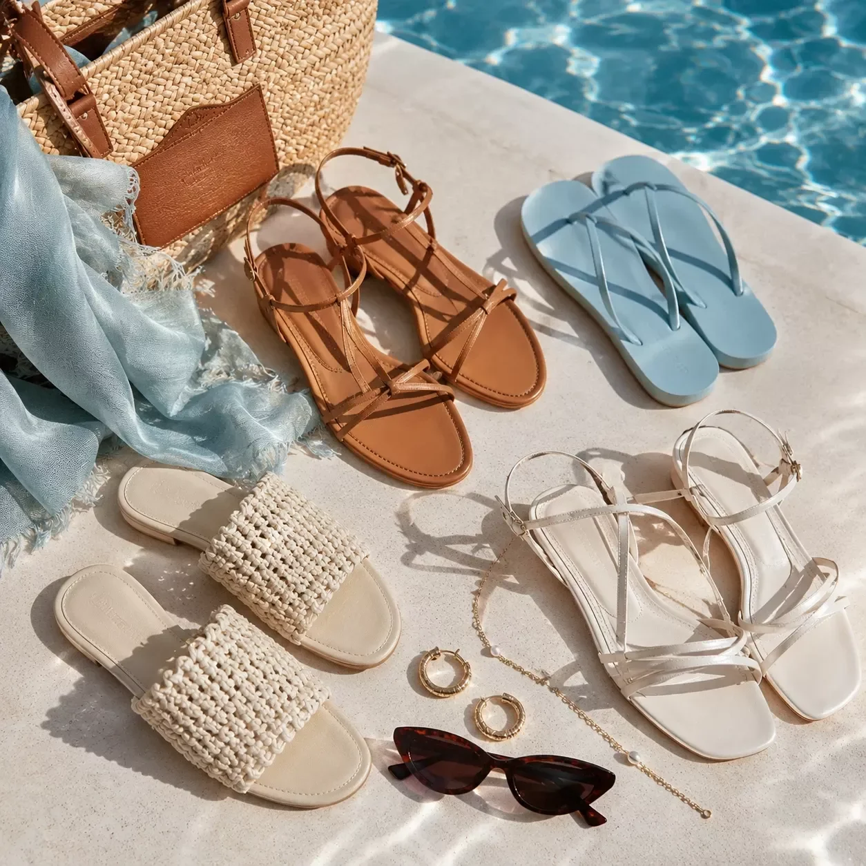 Choosing Sandals for Vacation