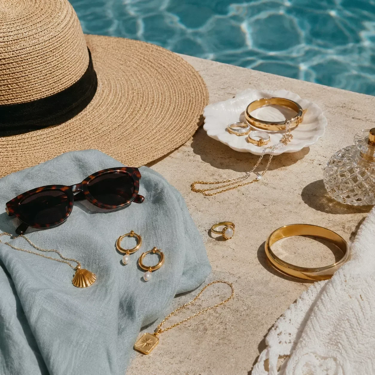 Vacation Jewelry & Hat Styling Guide