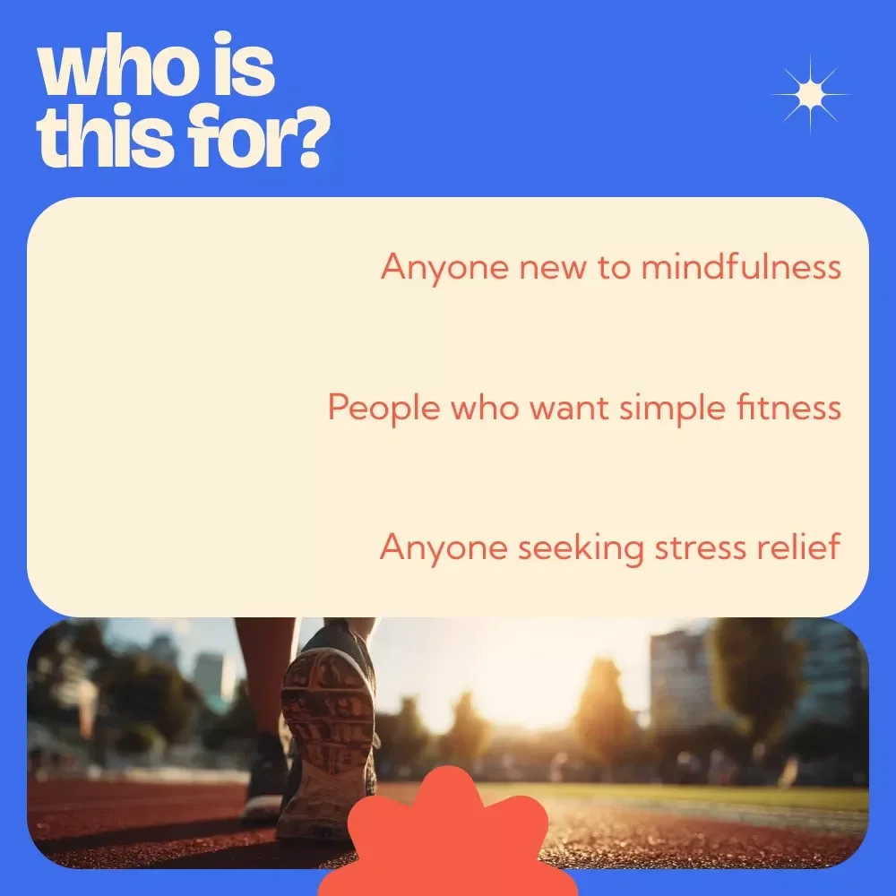 A Beginner’s Guide to Walking Yoga – Easy Daily Movement & Mindfulness eBook, Walking Yoga for Beginners Digital Download