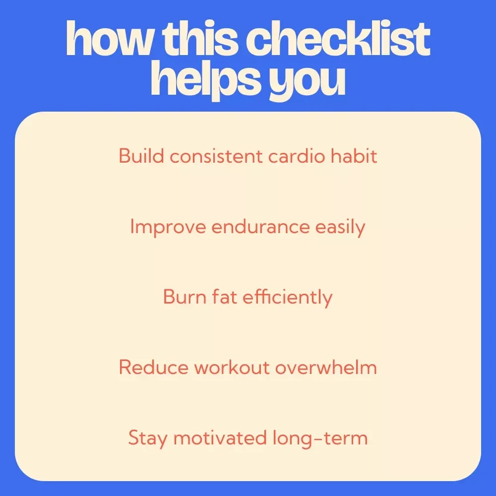 Your Low-Intensity Steady-State Cardio Checklist – Printable low intensity steady state cardio Routine Guide for Fat Burning, Endurance & Easy Fitness Planning