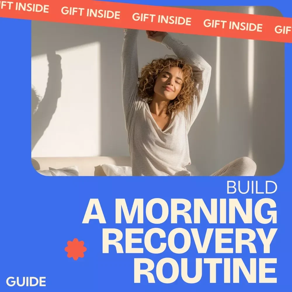 Build a Morning Recovery Routine – Complete Guide for a Powerful morning recovery routine, Energy Reset, Wellness Checklist, Digital Download