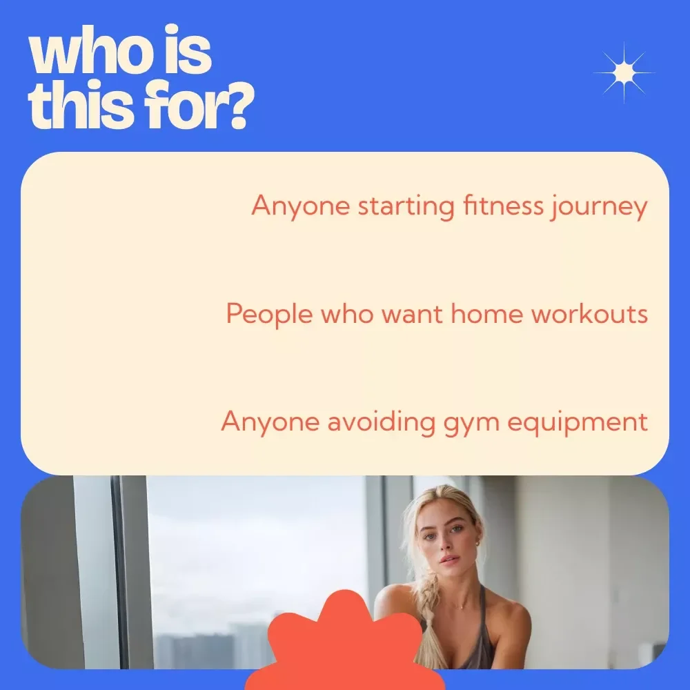 Lower Body Workouts Without Equipment – Ultimate lower body workout no equipment Guide, Bodyweight Fitness eBook, Home Workout Plan, Printable Fitness Checklist