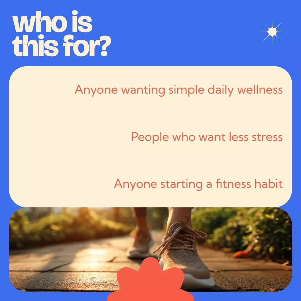 Japanese Walking Benefits Checklist – Mindful Movement Guide, Daily Walking Routine Planner, Wellness & Fitness Digital Download